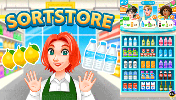 SORTSTORE gameplay screenshot