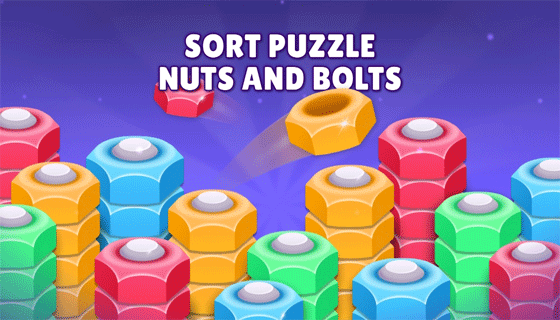 Sort Puzzle Nuts and Bolts gameplay screenshot