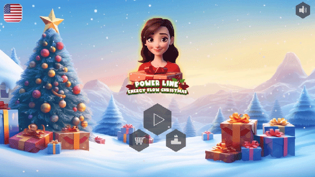 Power Line Energy Flow Christmas gameplay screenshot