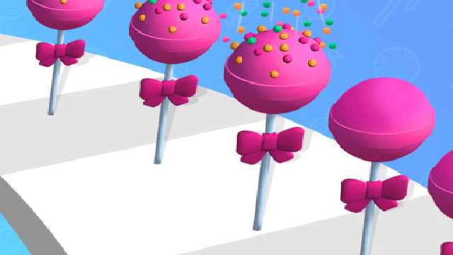 Lollipop Stack Run gameplay screenshot