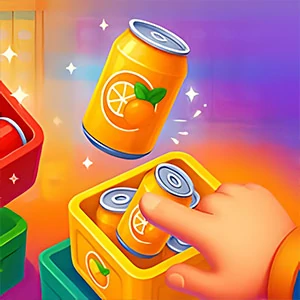 Cup Sorting Puzzle 3D game cover art