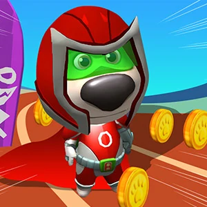Super Dog Hero Dash game cover art