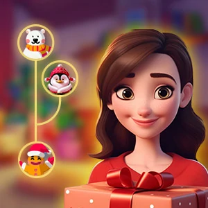 Power Line Energy Flow Christmas game cover art