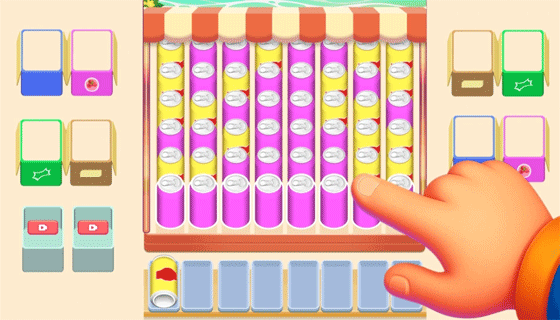 Cup Sorting Puzzle 3D gameplay screenshot