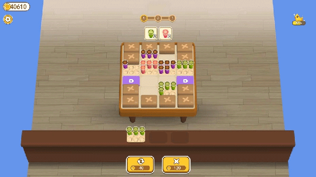 Coffee Merge gameplay screenshot